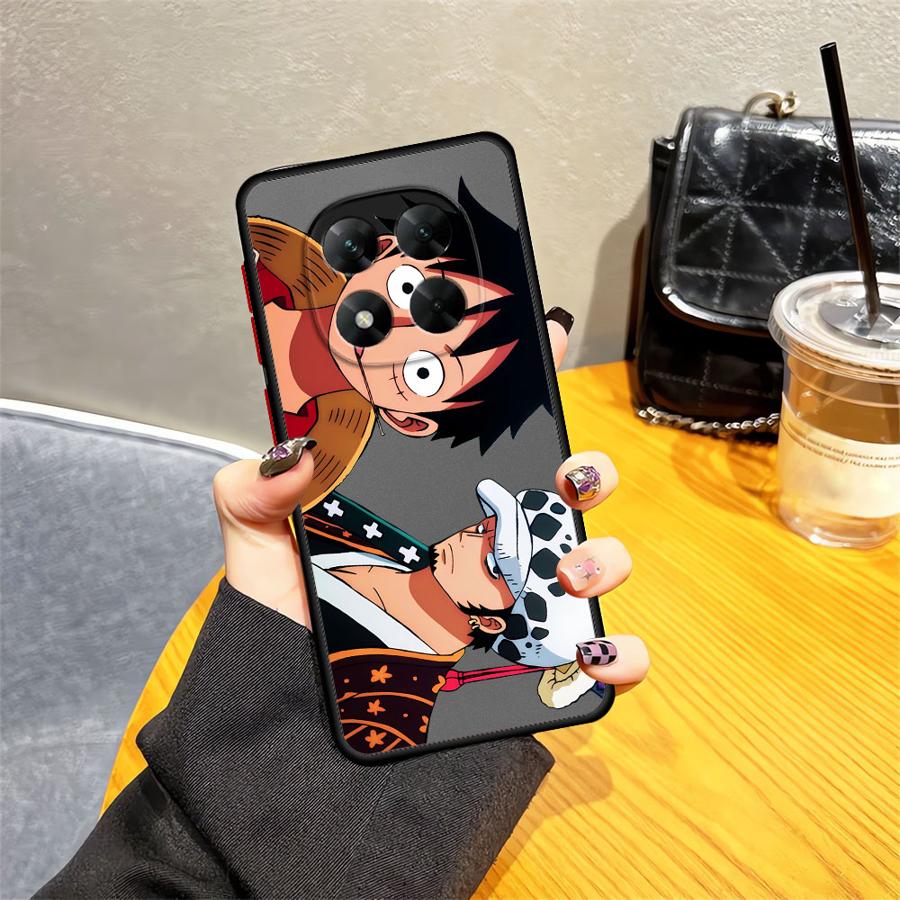 One Piece Anime Luffy Funda Back Phone Cover Case for Xiaomi Redmi Note 14 13 Pro Plus 9S A4 13C 12 10 14C 11