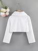 Girls' Casual & Elegant Solid-Color Long-Sleeve Cape/Jacket with Fluffy Collar – Cute "Little Heiress" Style (Suitable for All Seasons)