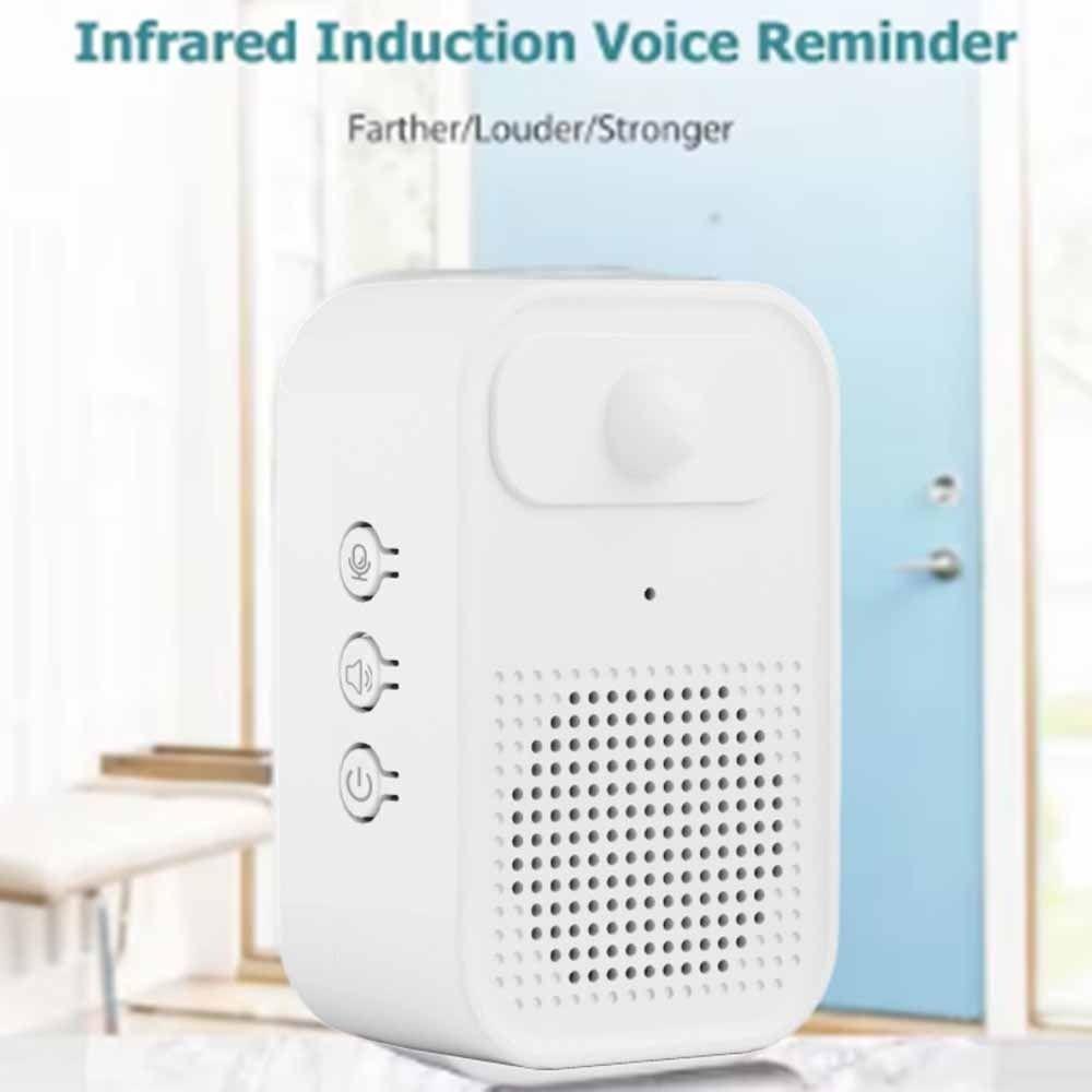 PIR Motion Detector Welcome Doorbell Infrared Sensor Door Bell Chime  Supermarket Security