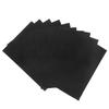 10PCS Black Adhesive Flannel Wear-Resistant Soft Fabric Self Adhesive Felt 8.3x11.8 Inches Jewelry Box Liner Jewelry Storage