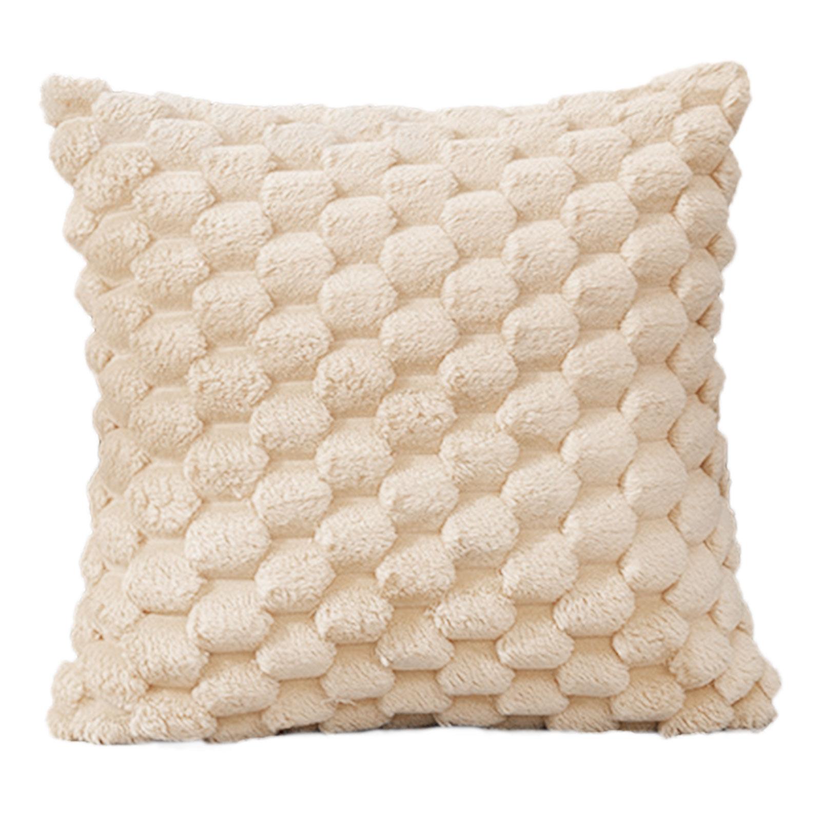 

Элегантная наволочка с узором снежинки, идеально подходящая для всех возрастов. Идеально подходит для кровати, дивана или офиса. бежевый