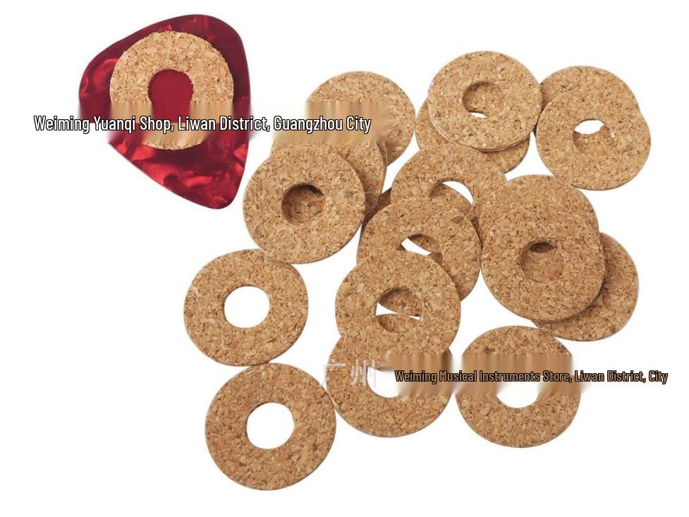 

20-Piece Guitar Pick Non-Slip Double-Sided Adhesive Pads Random Color Pick (Thickness 0.46)