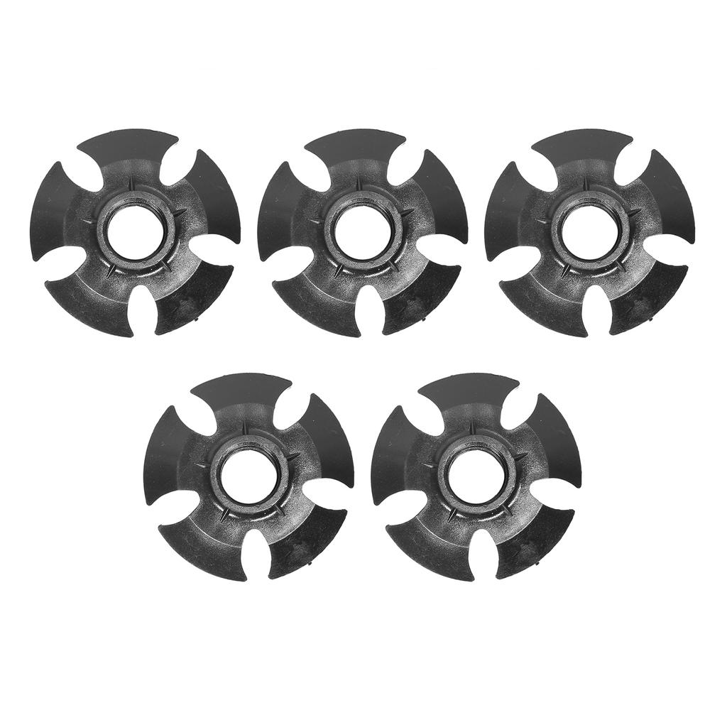 5PCS Hiking Pole Rubber Snow Mud Drag Basket Walking Hiking Stick Cane Accessory