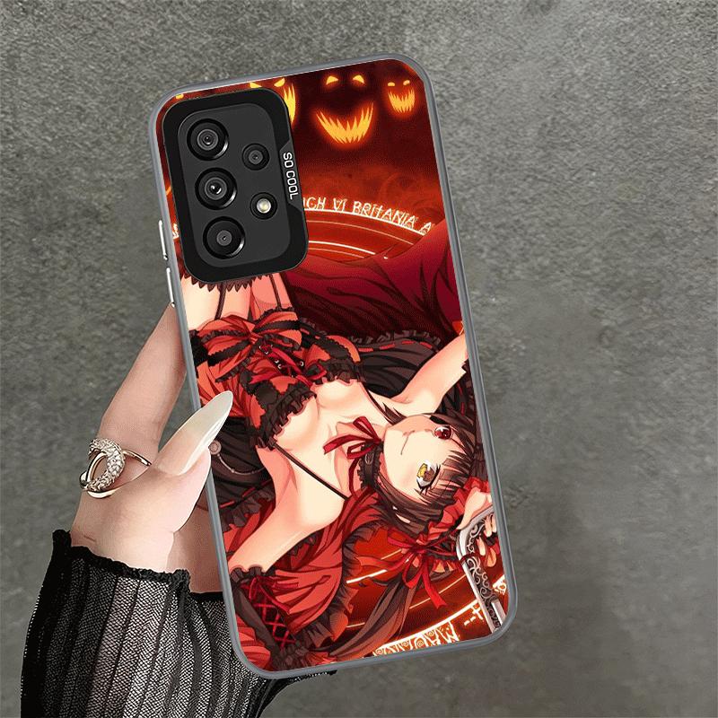 Date A Live Tokisaki Kurumi Soft Phone Case for Samsung A17 A16 A15 A14 A13 A57 A56 A55 A54 A53 A37 A36 A35 A34 A33 A26 A25 A24