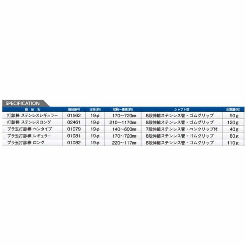 DOGYU Industry Stainless Steel Regular Percussion Rod 01562