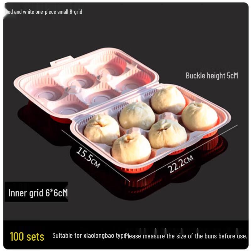 Disposable Multi-Compartment Takeaway Food Container