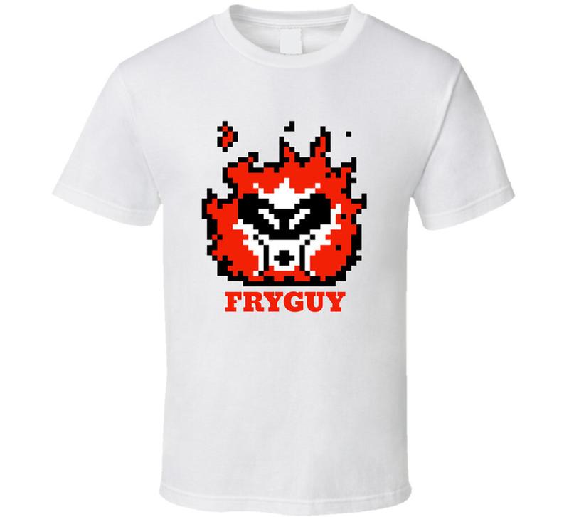 Super Mario 2 Fryguy Boss Video Game Unisex T-Shirt XL