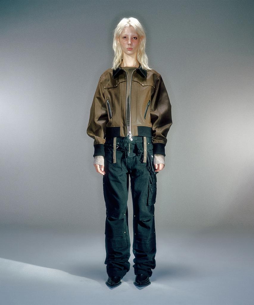 Beikeonteuakaibeu Prix Straight Work-Pants Black