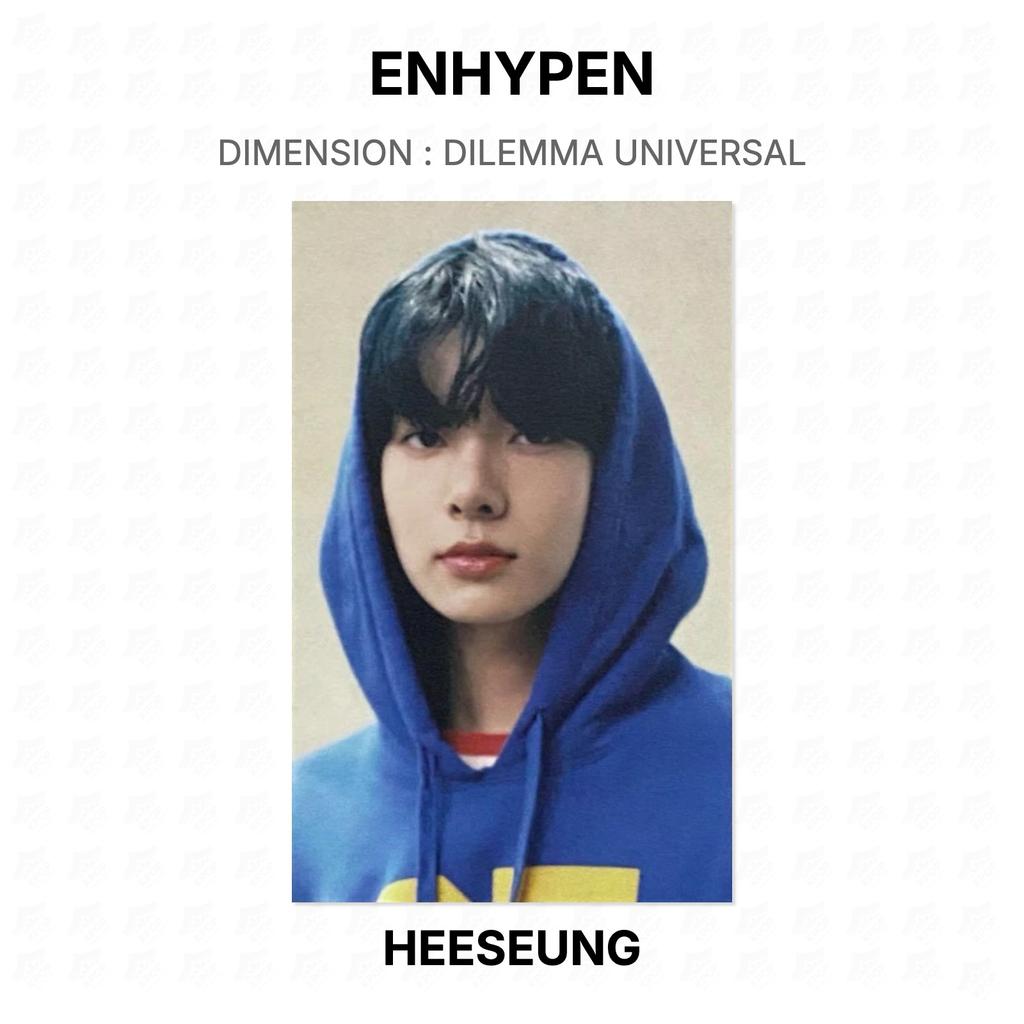 ENHYPEN DIMENSION : DILEMMA UNIVERSAL Official Photocard