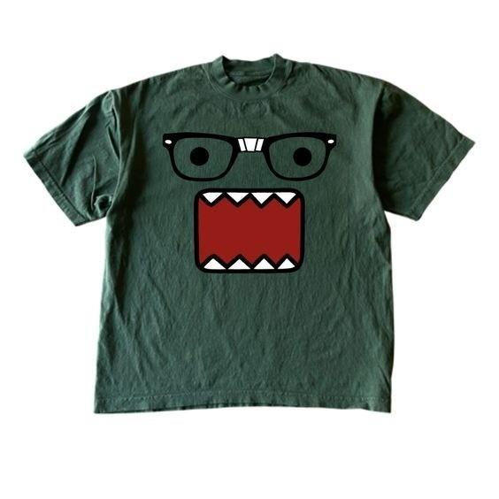 Domo Glasses Funny Retro Graphic Unisex Tee Gift For Fan S-5XL XXXXL