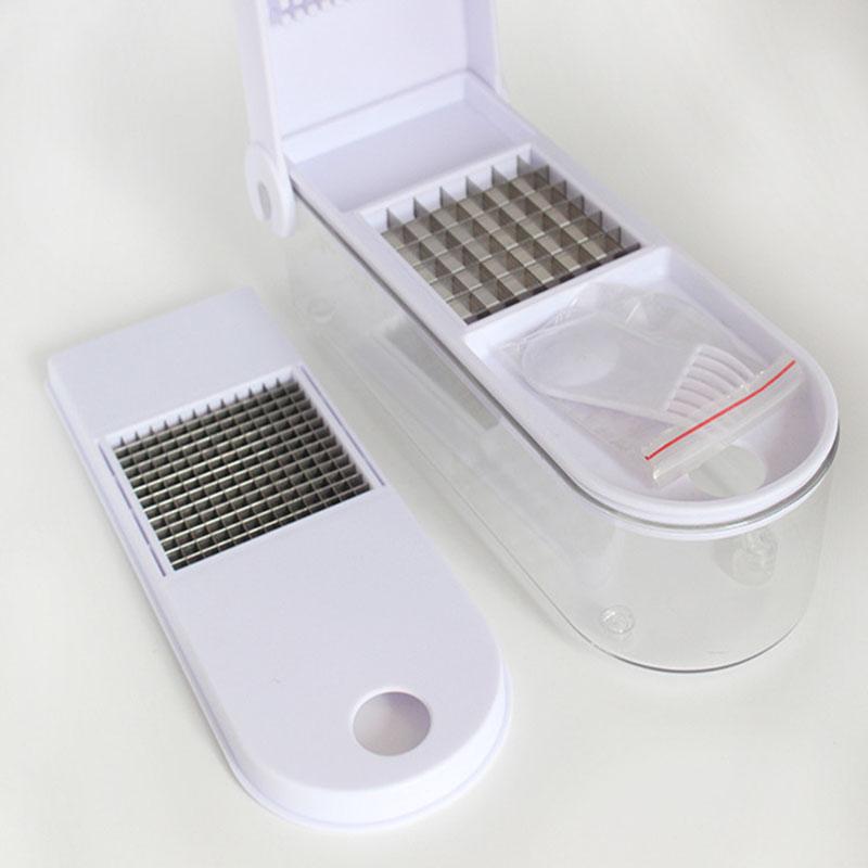 Stainless steel cucumber slicer handheld, multi-functional vegetable cutter for potatoes, garlic, carrots, ginger, etc