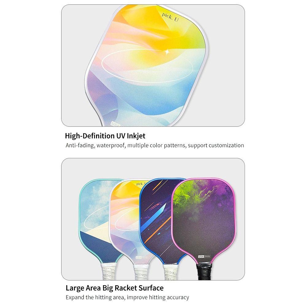Fashion Glass Fiber Pickleball Paddle Lightweight USAPA Approved Pickle Ball Paddle Professional High-quality Pickleball Rackets