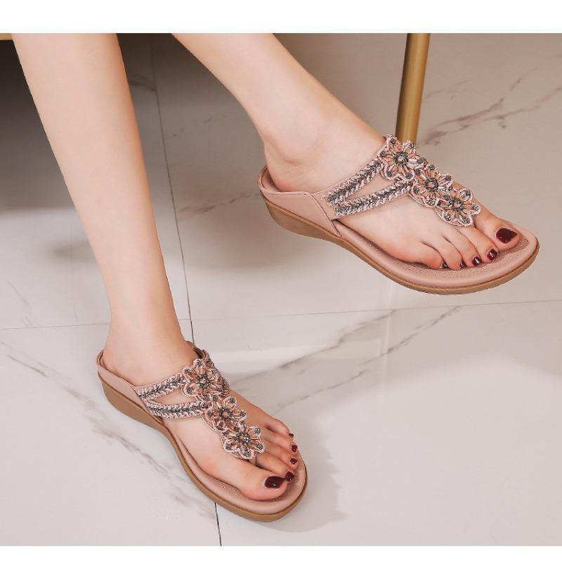 Европа и США ретро цветы бисер стразы мода универсальные мягкие и удобные большие ярды — фото 7