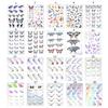 5 Sheets for Butterfly Stickers Nail Art Decorations Crystal Epoxy Resin Mold Filler DIY Crafts Jewelry Making Fillings