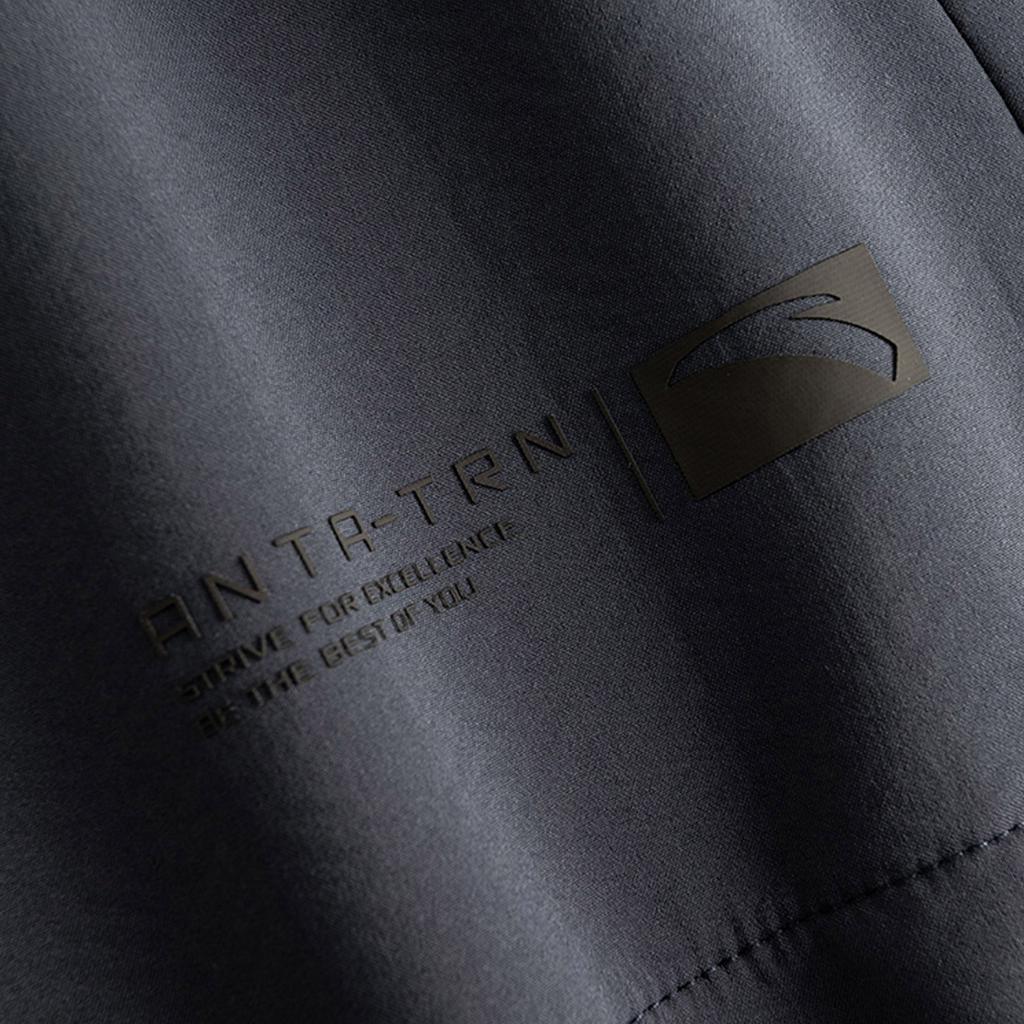 Anta Training Series Woven Sports Jacket Men Jacket Gray 952547603-2