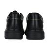 Alexander Mcqueen Oversized Sneaker Cow Leather Low Top Skateboard Shoes Men's Black 553761WHGP01000