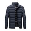 Padded-on men's autumn and winter jackets, trendy brand padded jackets, new Feather Rong padded jackets, piled and thickened padded jackets.