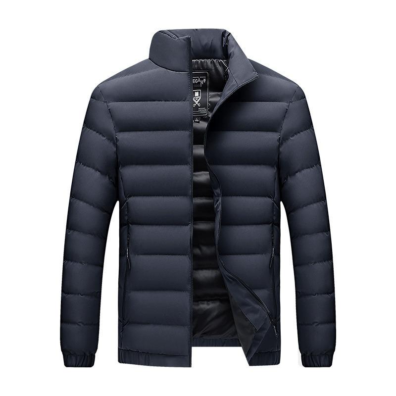 Padded-on Men's Autumn and Winter Jackets, Trendy Brand Padded Jackets, New Feather Rong Padded Jackets, Piled and Thickened Padded Jackets.
