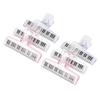 5Pcs Transparent Acrylic Acrylic Music Stand Piano Score Fixed Binder Clamp  Office Use