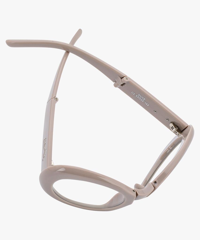 Likkeullou Rc Duye Folder Blue Light Glasses Cocoa