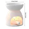 Ceramic Essential Oil Lamp Aroma Burner Aromatherapy Candle Fragrance Holder