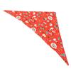 Hunde Lätzchen Cool Bequem Dreieckiger Druck Hunde Bandanas für Hunde Weihnachtsdekorationen Typ 4