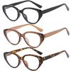 Customization Myopia Glasses for Women Trendy Cat Eye Near Sight Eyeglasses Blue Light Blocking Optical Minus Eyewear
