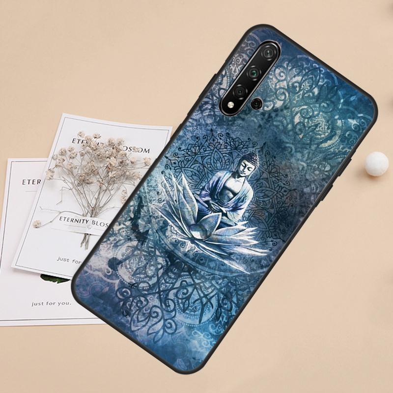Mandala Pattern For Huawei Nova Y91 Y61 Y60 Y70 Y72 Y73 Y90 9 10 SE 7i 8i 11i 12i P30 P40 Lite P60 Pro Case