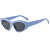 Fashion Classic Shades Eyeglasses Luxury Cat Eye Sun Glasses UV400 Custom Logo Designer Sunglasses Women Ins Trend Lentes De Sol
