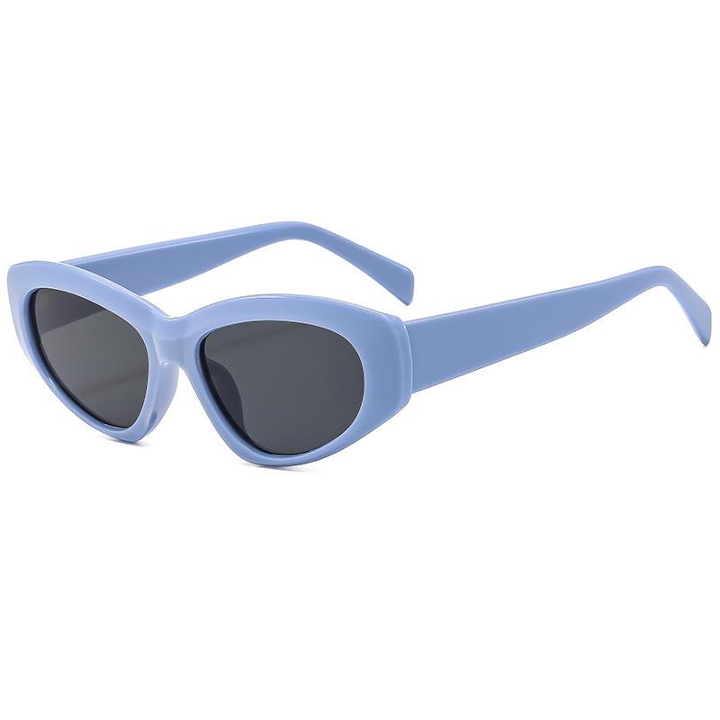 Fashion Classic Shades Eyeglasses Luxury Cat Eye Sun Glasses UV400 Custom Logo Designer Sunglasses Women Ins Trend Lentes De Sol