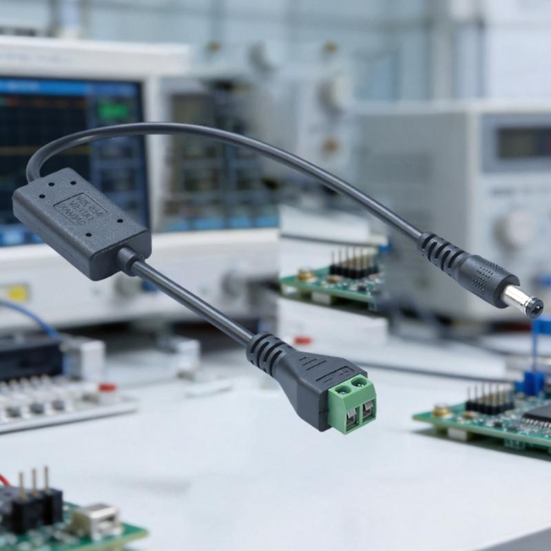 Quality PVC DC5V-25V to 5V Power Converter Cable From 2Pin To DC5.5x2.1mm Male Power Supply Cord For Electronics