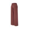 Nike Fleece Breathable Simple Fashion Wide Leg Loose Casual Pants Women Bottoms Red-Brown FV7685218