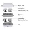 Electric Lunch Box Pluggable Heating Single / Double Layer Insulation Office Workers Portable Hot