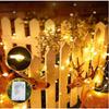 Copper Wire String Light Battery Operated Waterproof Fairy Light for Bedroom Christmas Party Wedding Garden Indoor Outdoor Decor