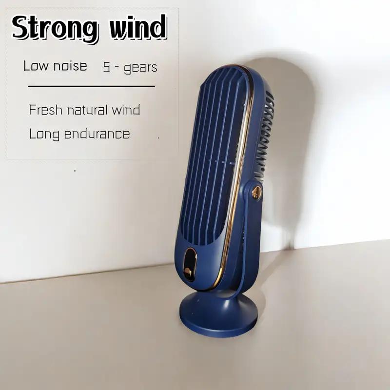 Desktop Portable Fan USB Rechargeable Car Home Brushless Motor Small Fan Shake Head Fan