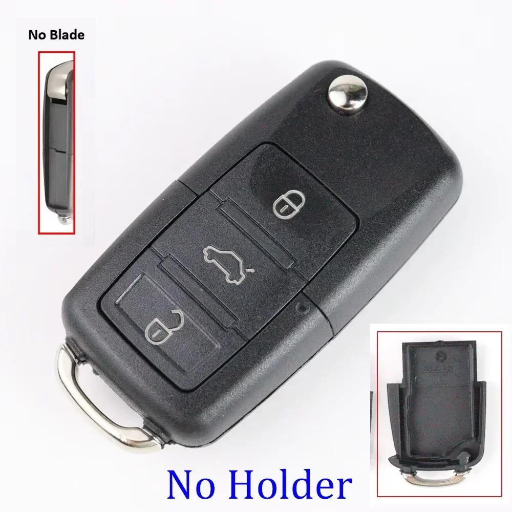 

Car Key Fob Case Shell Housing for Vw B5 for Volkswagen Beetle/Caddy/Passat/Golf/Jetta/Polo/Scirocco/Tiguan/Touran/Skoda/Seat