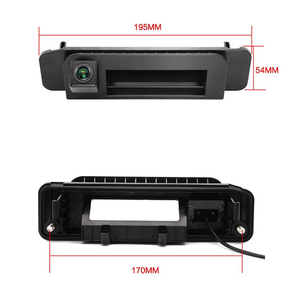 

AHD 1080P камера заднего вида на ручке багажника для Mercedes Benz ML350 W176 W205 X156 GLK X204/200 /260 /300 C Class C202 C250D CLA