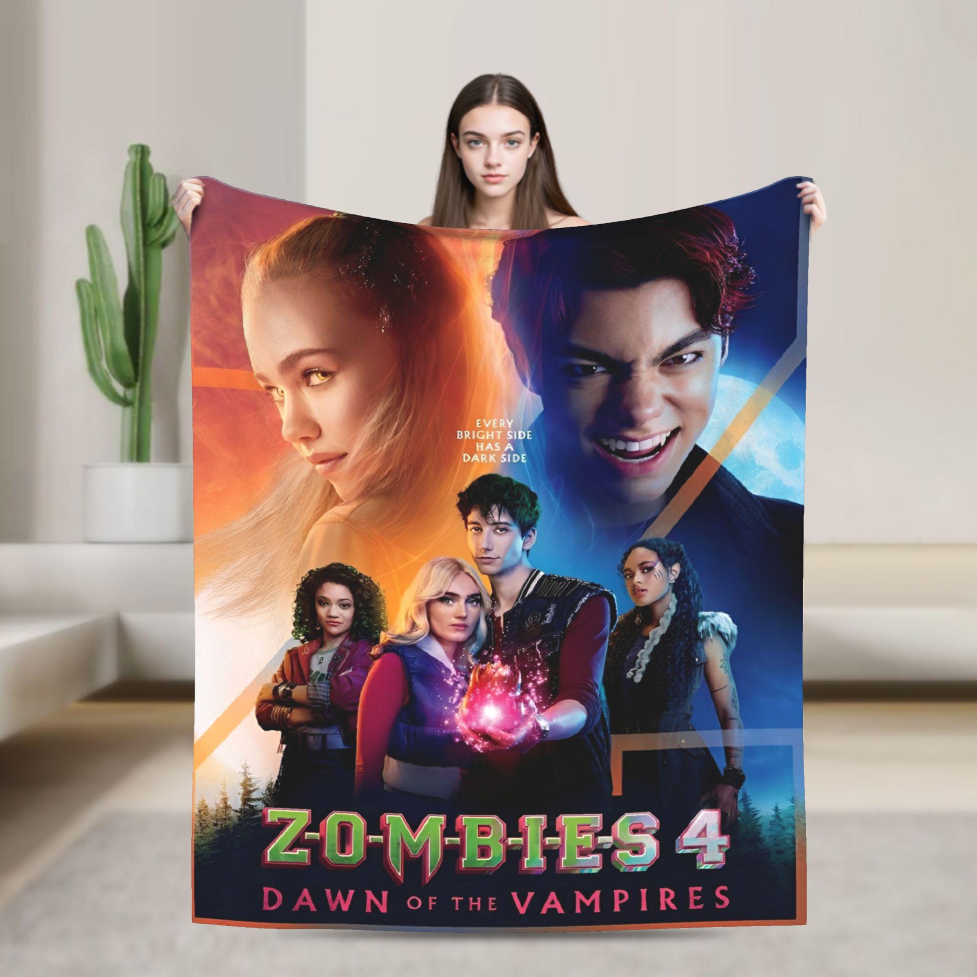 Zombies 4: Dawn of the Vampires Blanket Super Soft Cozy  Throw Blankets for Couch 50x60 Inch Multi-size Quilt 75cmx90cm