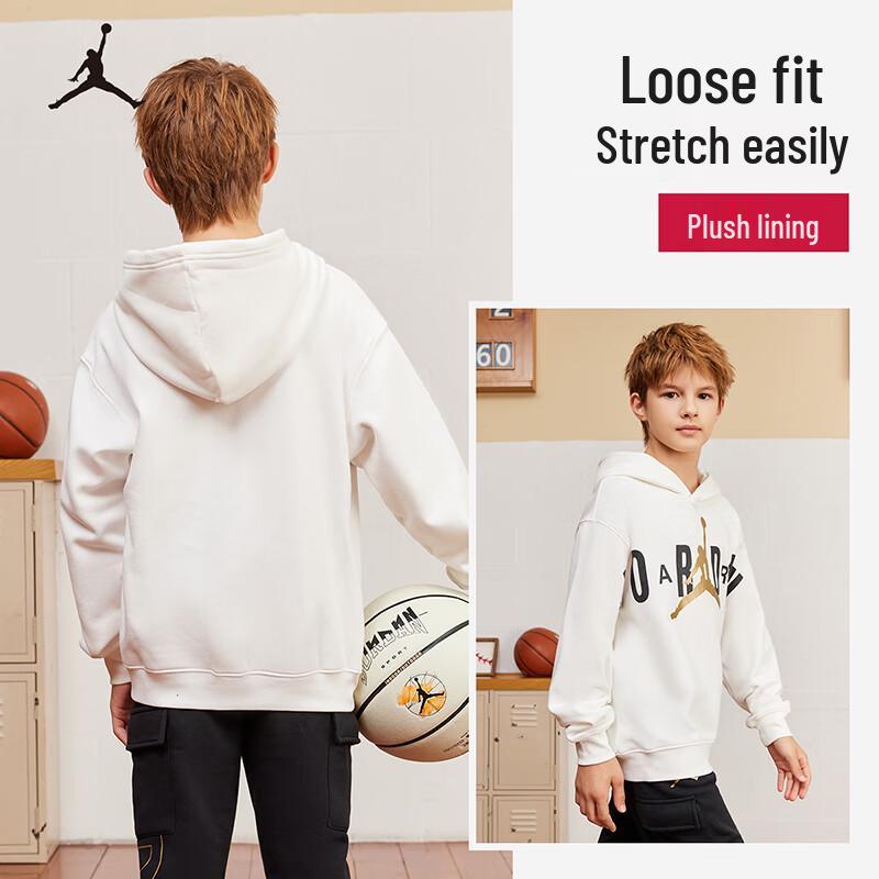Jordan AJ Boys' Fleece-Lined Hooded Sweatshirt