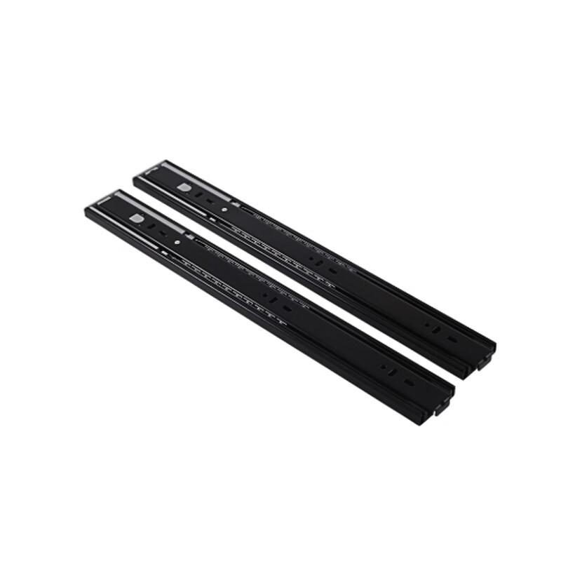 TuLe Soft-Close Black Carbon Steel Drawer Slides