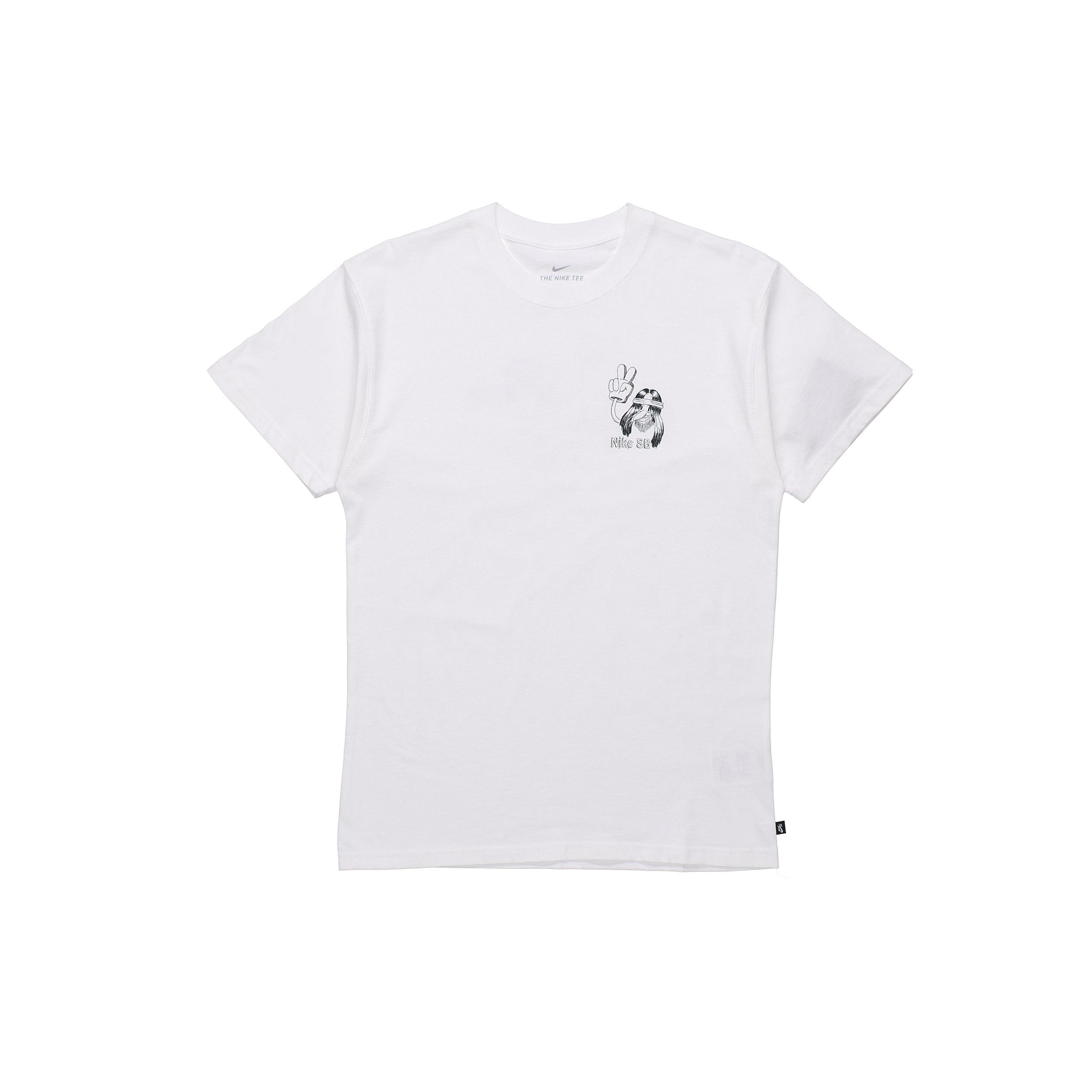 

New Nike SB Drop Shoulder Sleeve T Shirt Unisex White CW1465-100 XXL