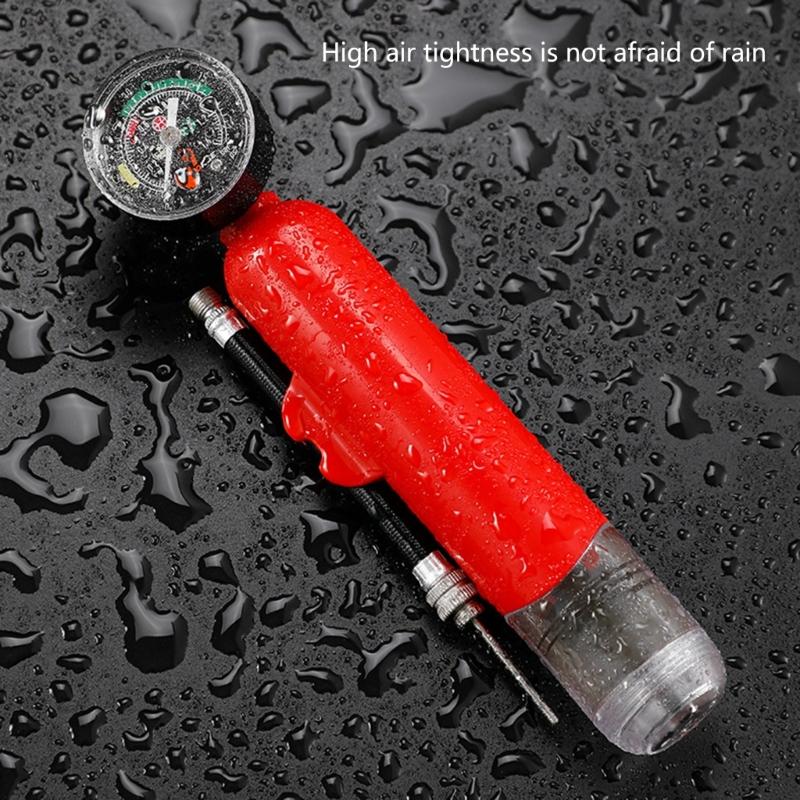 Light weight Air Pumps 20PSI Handheld Balls Pump with Pressure Gauge Sports Balls Pump for Football Basketball Volleyball