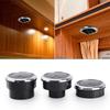 80mm Car Vent Dashboard A/C Air Conditioning Vent Deflector Universal Knob Type Rotation Air Outlet Vent for Camper Caravan