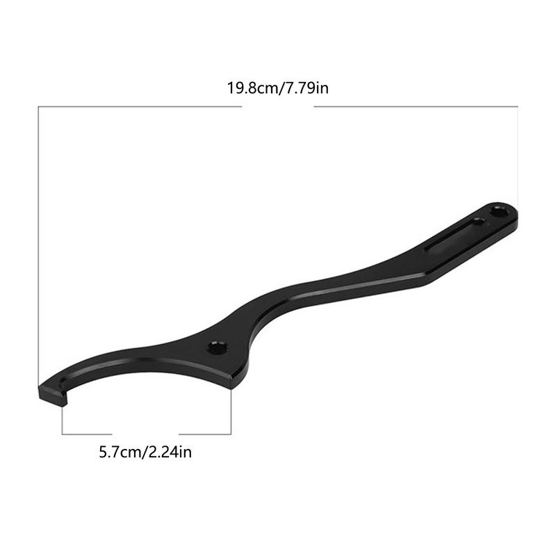 Motorcycle Shock Spanner Wrench Shock Absorber Removal Wrench Installation Tool Non-Slip Shock Wrench For Suspension System And
