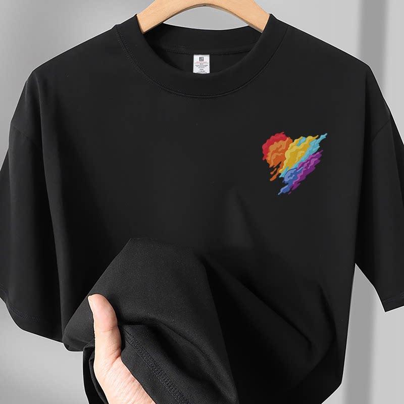 Unisexs Summer Tshirt with The Theme of Gospel Featuring The Seeking Truth Print 100 Cotton Loosefitting Very Comfortable S