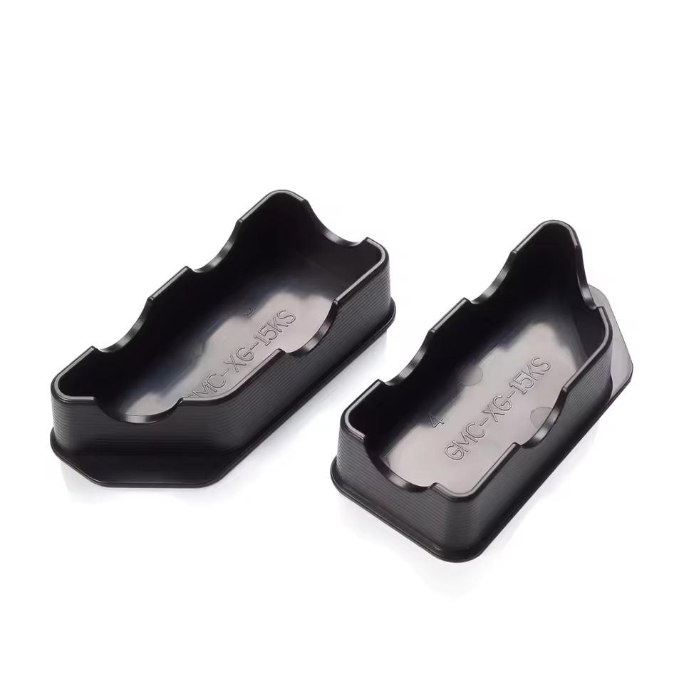 2 Stück für Chevrolet Chevy Colorado GMC Canyon 2015 - 2025 Taschenabdeckungen LKW Pickup Schutz Ladeflächen-Schienenloch-Stopfen Zubehör