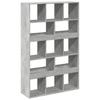 Vidaxl Regał, Szarość Betonu, 100X33X156,5 Cm, Materiał Drewnopochodny