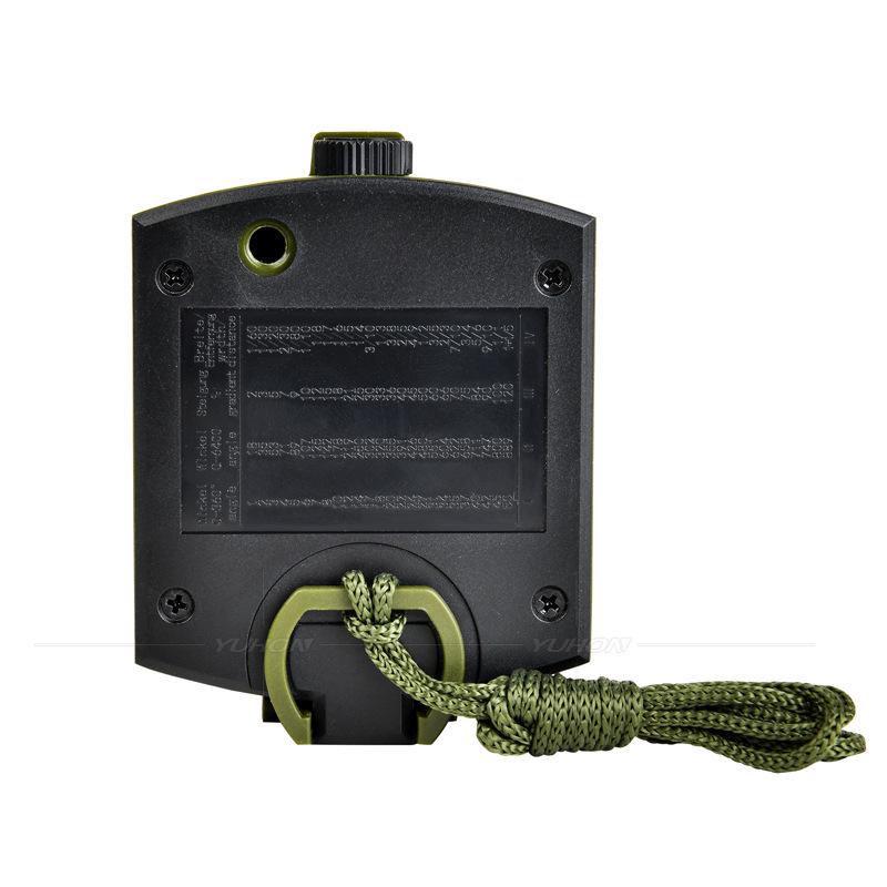 K4580S Multi-functional Outdoor Compass - High-precision Engineering Plastic for Professional Camping and Teaching Aid