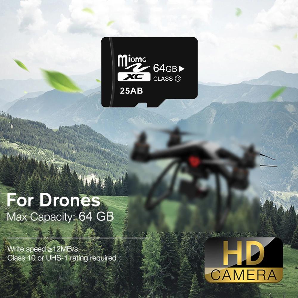 Micro Memory Card TF Card C10 64GB 32GB 16GB Up To 60MB/s A1 Flash TF Card for Phone Tablet Camera UAV Car Tachograph Monitoring