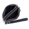 First-layer Cowhide Women's Mini Small Bag Change Purse Leather Large-capacity Double-zipper Multifunctional Clutch